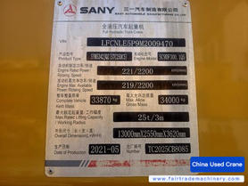 Buy Sany STC250C5-1 Used Crane / 7 Buy Sany STC250C5-1 Used Crane / 7